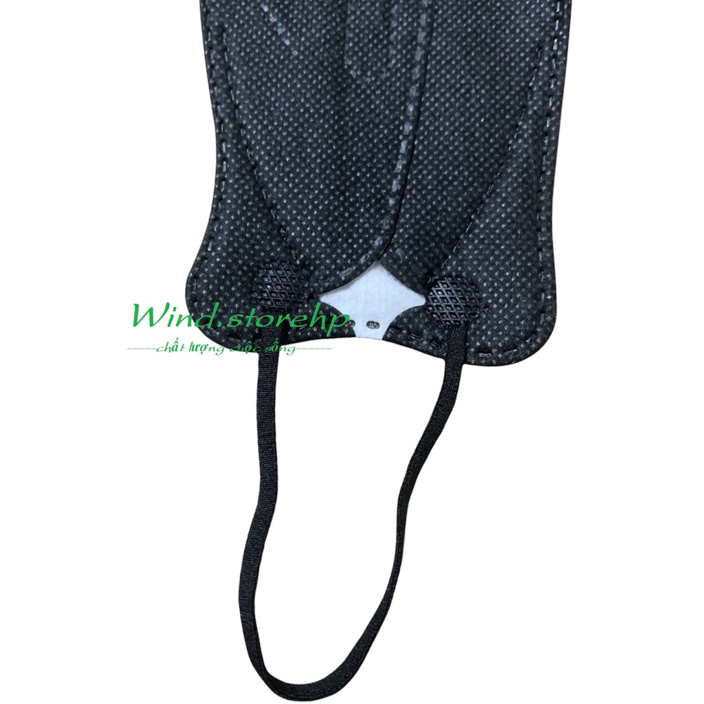 Khẩu Trang Y Tế 4 Lớp Winer KF94 - 4D Mask Màu Đen - Chống Bụi Mịn - Kháng Khuẩn Cao Cấp Hàn Quốc