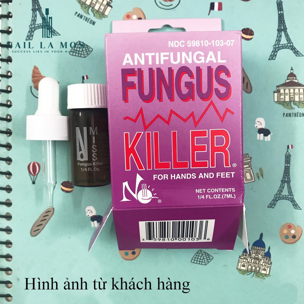 Dung dịch cải thiện nấm móng Fungus Killer nhập khẩu từ Mỹ chính hãng (7ml)
