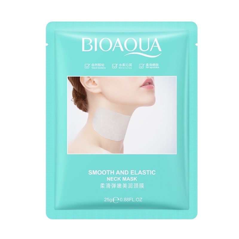 Mặt Nạ Dưỡng Da Vùng Cổ BIOAQUA NECK MASK Nội Địa Trung