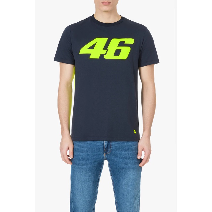 Áo Thun Đua Xe Mô Tô 46Rossi In Số 46 GP Tay Ngắn Thời Trang Mùa Hè Năng Động