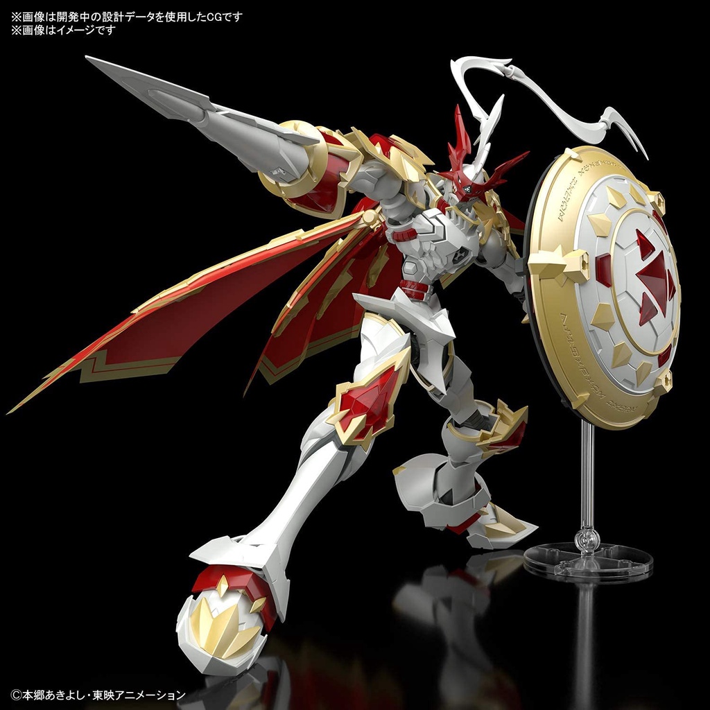 Mô Hình Lắp Ráp Dukemon / Gallantmon Amplified Figure Rise Standard Bandai Đồ Chơi Model kit Anime Nhật