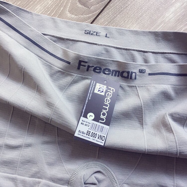 [Set 5 ]Quần Boxer dệt kim Freeman cao cấp tem giá 88