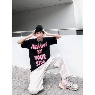 Áo Thun basic from rộng tay lỡ TeeTN Always Your Side.