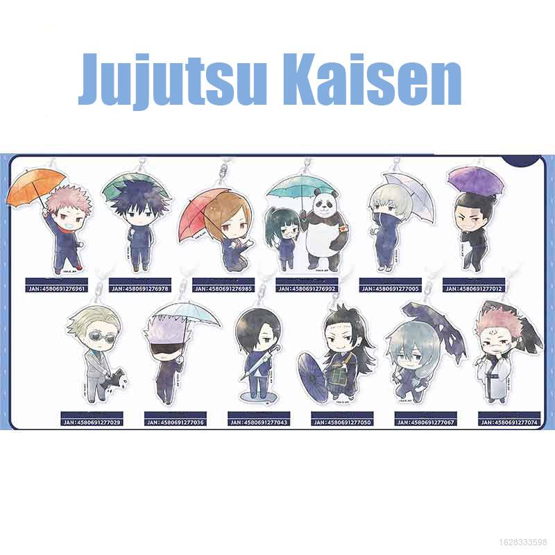 Móc Chìa Khóa Họa Tiết Jujutsu Kaisen Bằng Acrylic