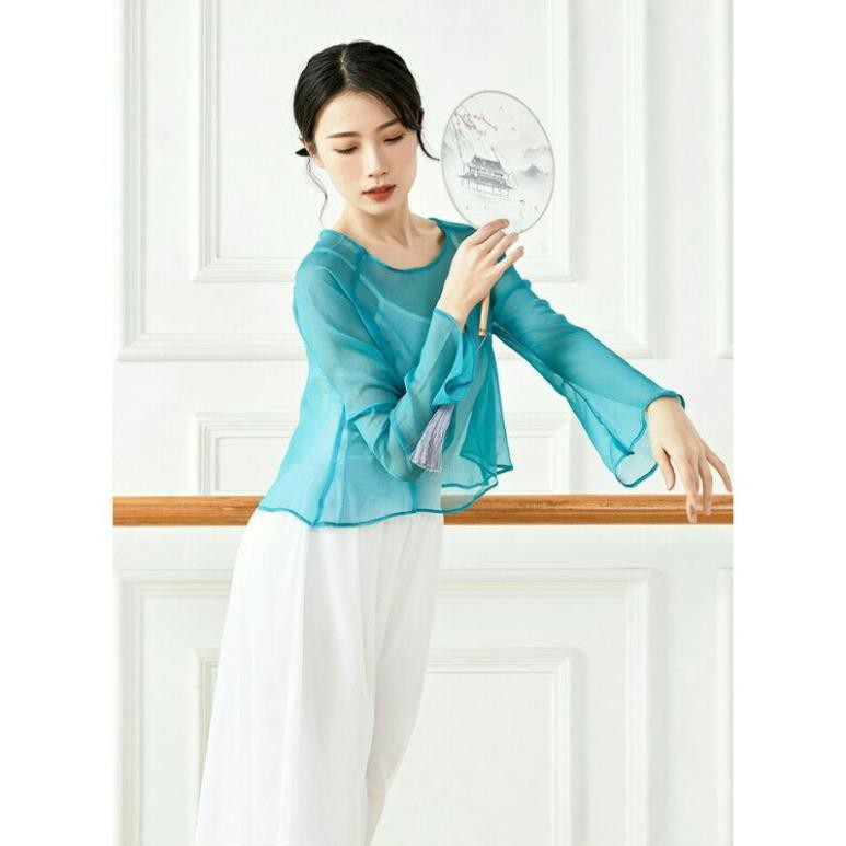 Áo voan múa cổ trang Trung Quốc  - Đồ Múa Bảo Châu