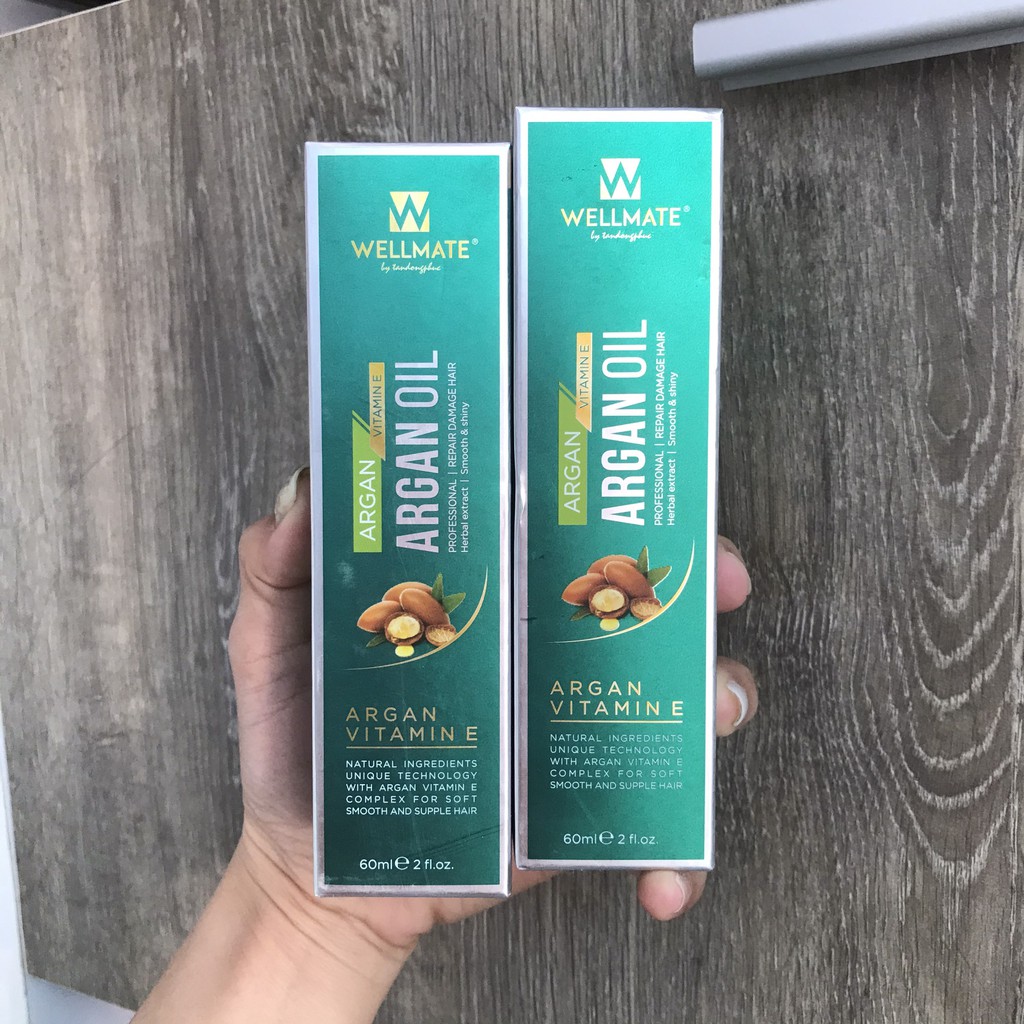 #wellmate_chính_hãng Tinh Dầu Phục Hồi Tóc Hư Tổn Nặng #wellmate 60ml