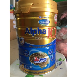 Sữa dielac alpha gold 4 900g mẫu mới HSD:2020