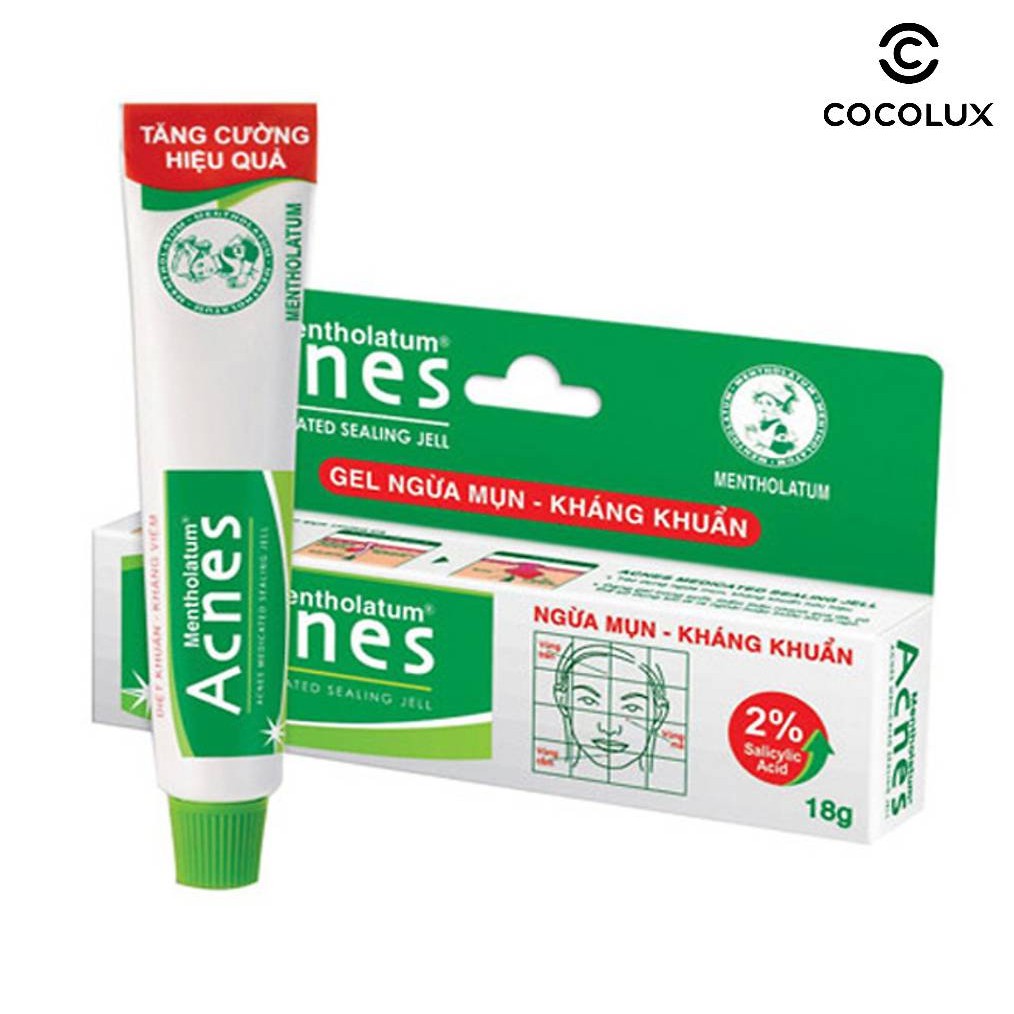 [Công Ty,Tem Phụ] Gel Dưỡng Acnes Kháng Khuẩn, Ngăn Ngừa và Giảm Mụn - [COCOLUX]