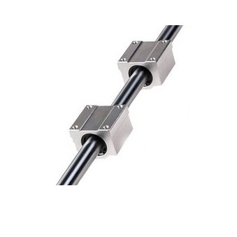 Combo 2 thanh trượt tròn Ø20x1000 + 4 gối đỡ SK20+ 4 con trượt SCS20