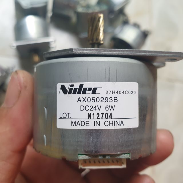 Set 3 cái Motor không chổi than Nidec 24V DC.(không jack dây)