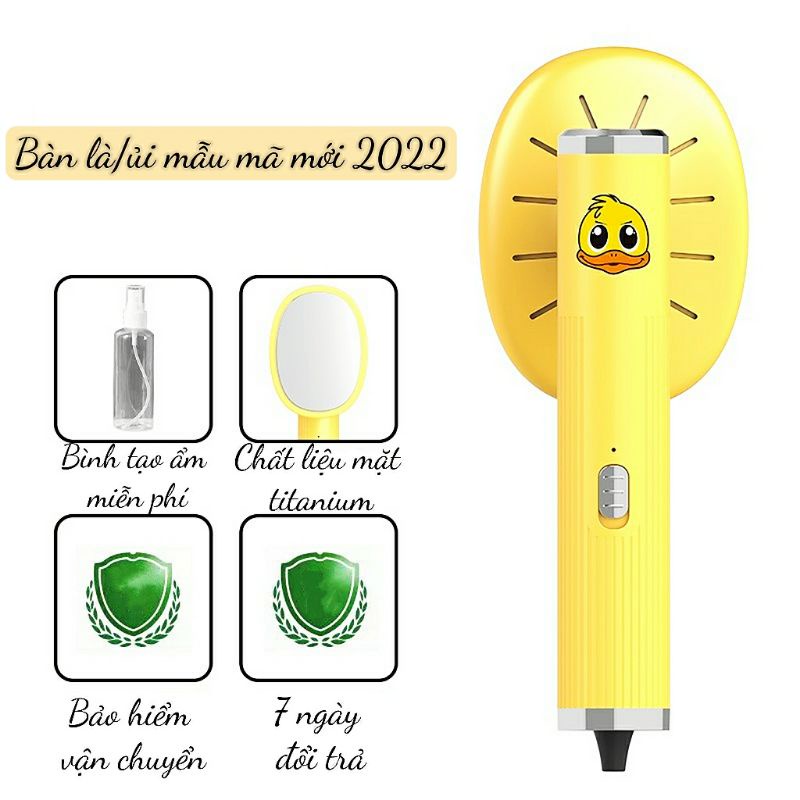 [Kiểu dáng 2022] Bàn là mini, bàn ủi mini công suất 32W nhỏ gọn thuận tiện mang đi du lịch, công tác