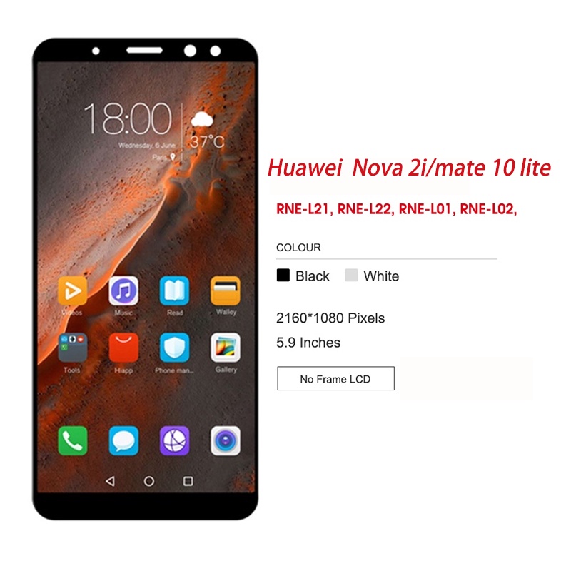 Màn Hình Huawei NOVA 2i LCD mate 10 lite LCD Cảm Ứng Thay Thế Cho