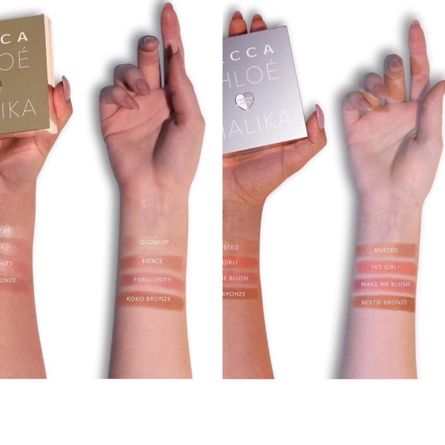 Bảng phấn tạo khối Becca Malika Khloe