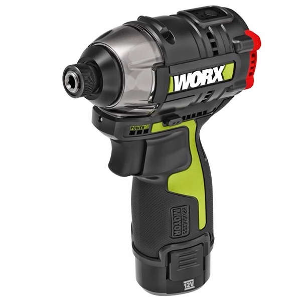 Máy Bắt Vít Động Lực WORX GREEN WU132 Động Cơ Không Chổi Than Dùng Pin Li-ion 12V