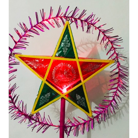 Combo 20 đèn ông sao tết trung thu truyền thống 25cm