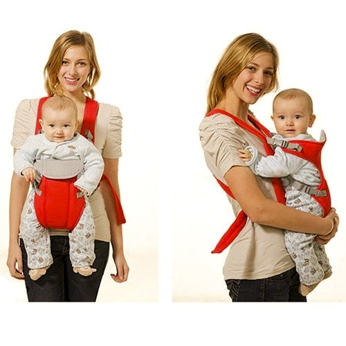 Đai địu em bé 4 tư thế ❤️  ❤️ Đai địu baby carrier, giúp bế đứng, bế nằm, cõng, an toàn tuyệt đối