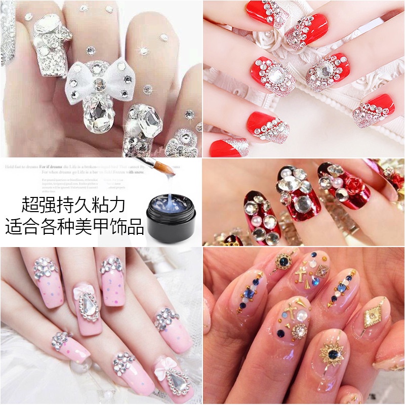 Gel đính đá nail - hũ 8ml