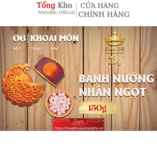Bánh trung thu kinh đô nướng khoai môn - 1 trứng tkmb