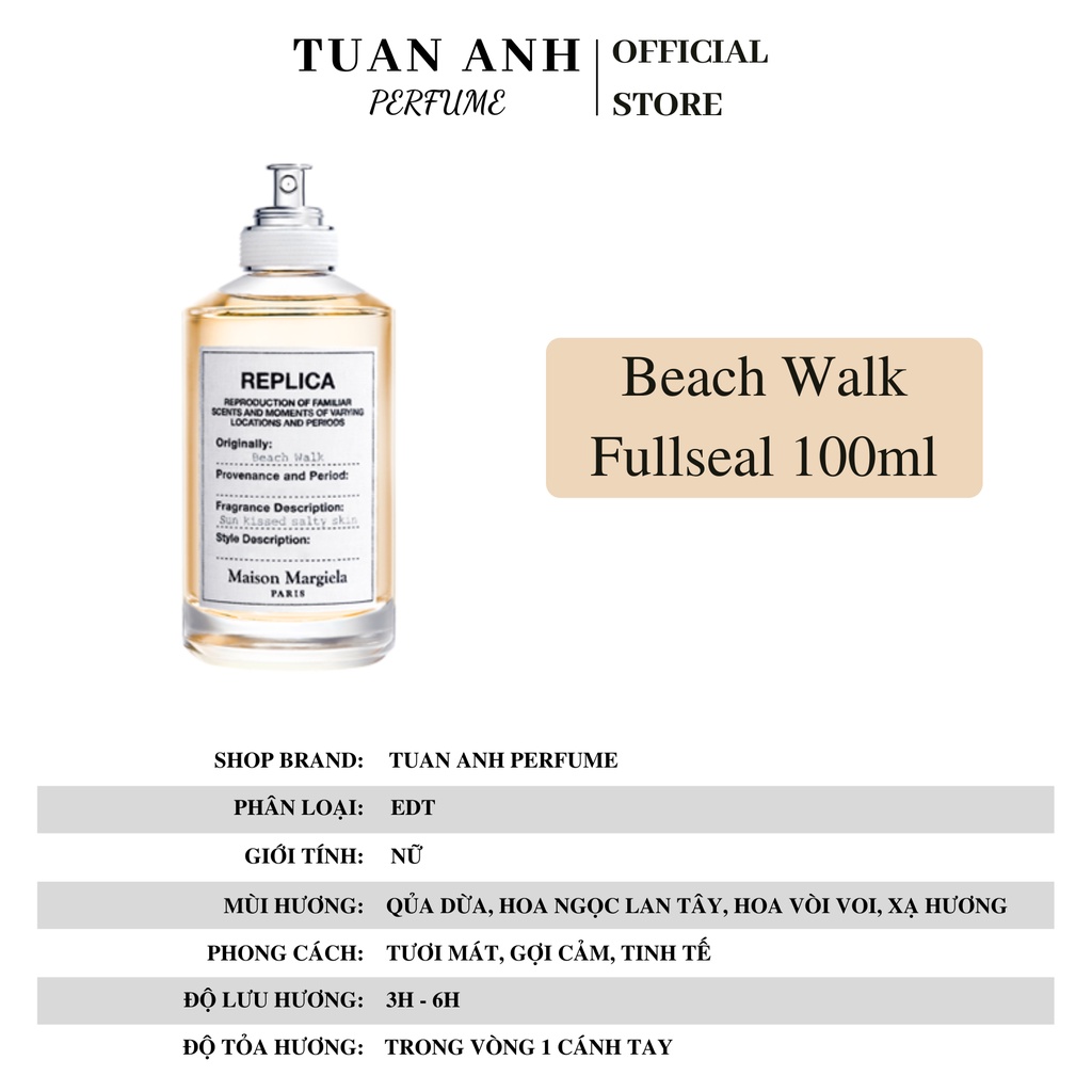 Nước hoa nam nữ unisex chính hãng Replica thơm lâu cao cấp TUAN ANH PERFUME