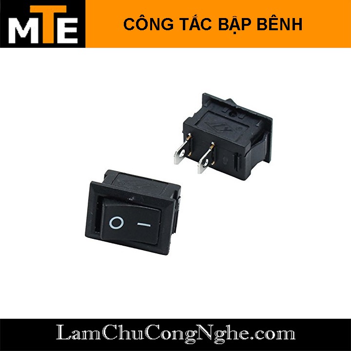 Combo 10 Công tắc bập bênh KCD11-101 6A 250V 2 Chân