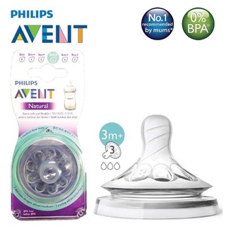 NÚM TY AVENT NATURAL - NÚM MÔ PHỎNG TI MẸ