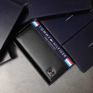 Ví dài trơn logo vuông góc - V298