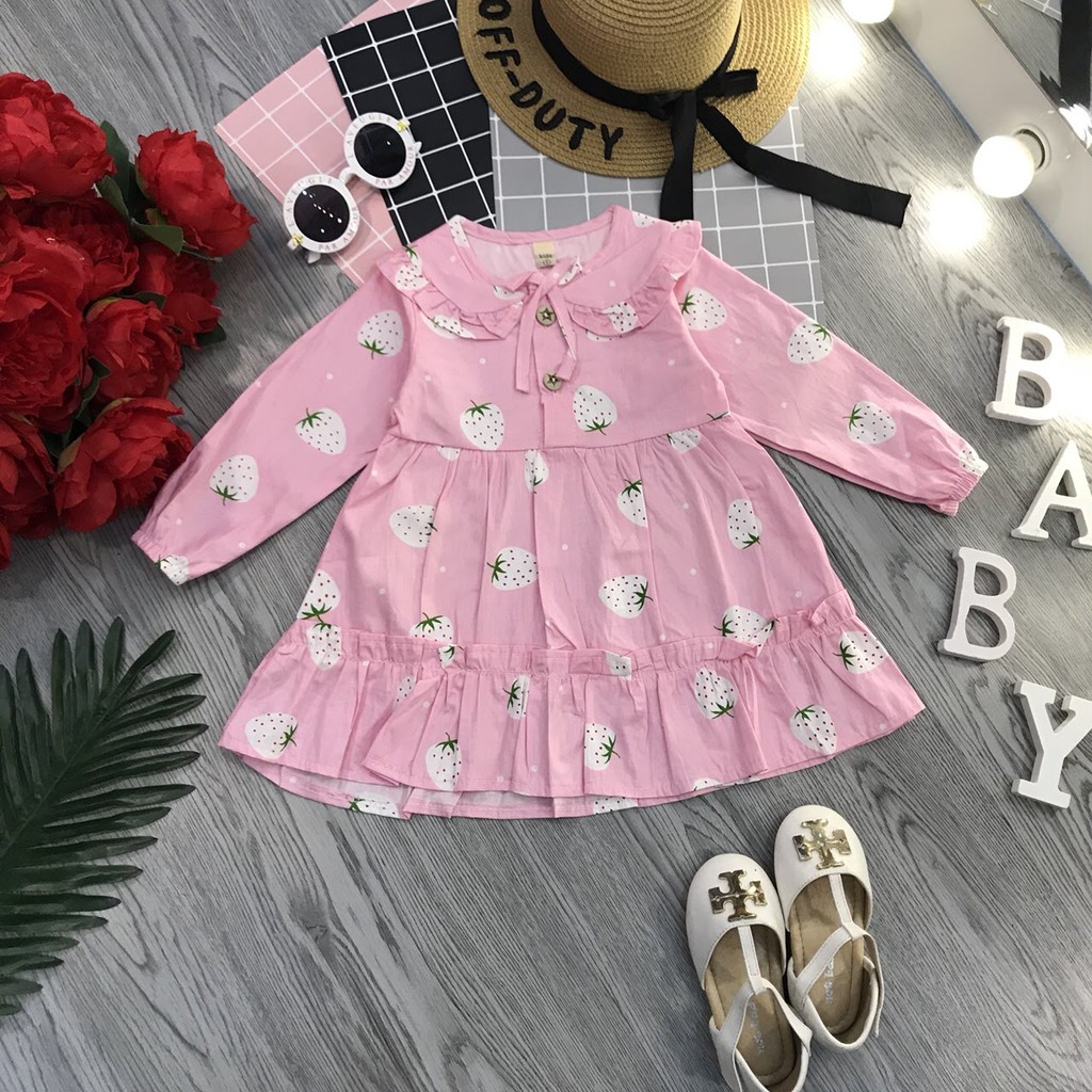 Váy chất kate dành cho bé 8 - 18 kg-thanh lý