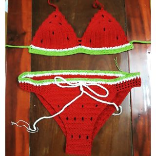 Set bikini dưa hấu