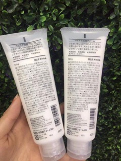 Sữa rửa mặt muji