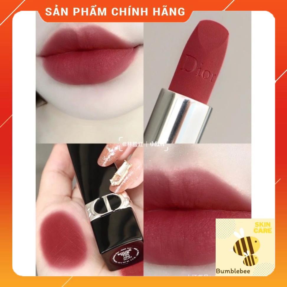 AUTH) Son Dior Rouge Velvet màu 720 Đỏ Hồng
