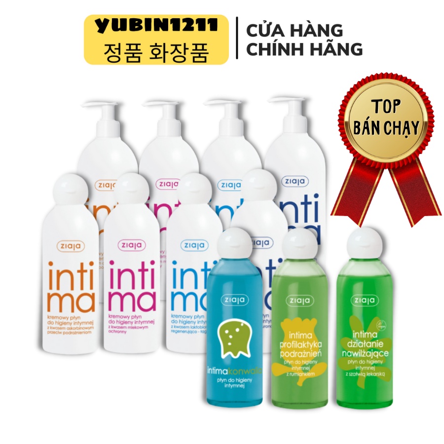 Dung dịch vệ sinh Intima Ziaja 200ml