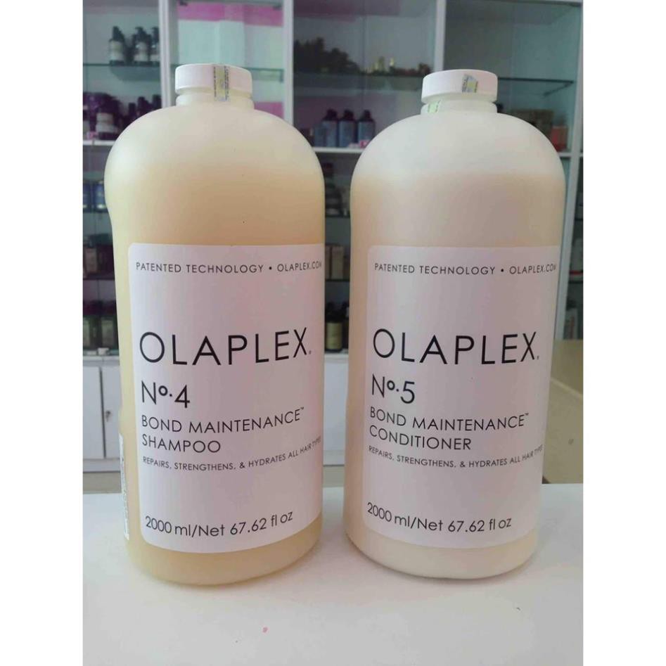 Bộ Dầu gội, dầu xả Olaplex No4 &amp; No5 100ml 250ml 2 Chai