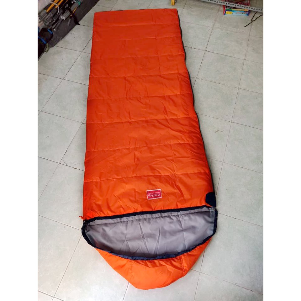 {Hình thật]Túi ngủ du lịch chống thấm nước 3 lớp Windtrip 03-tặng kèm gối