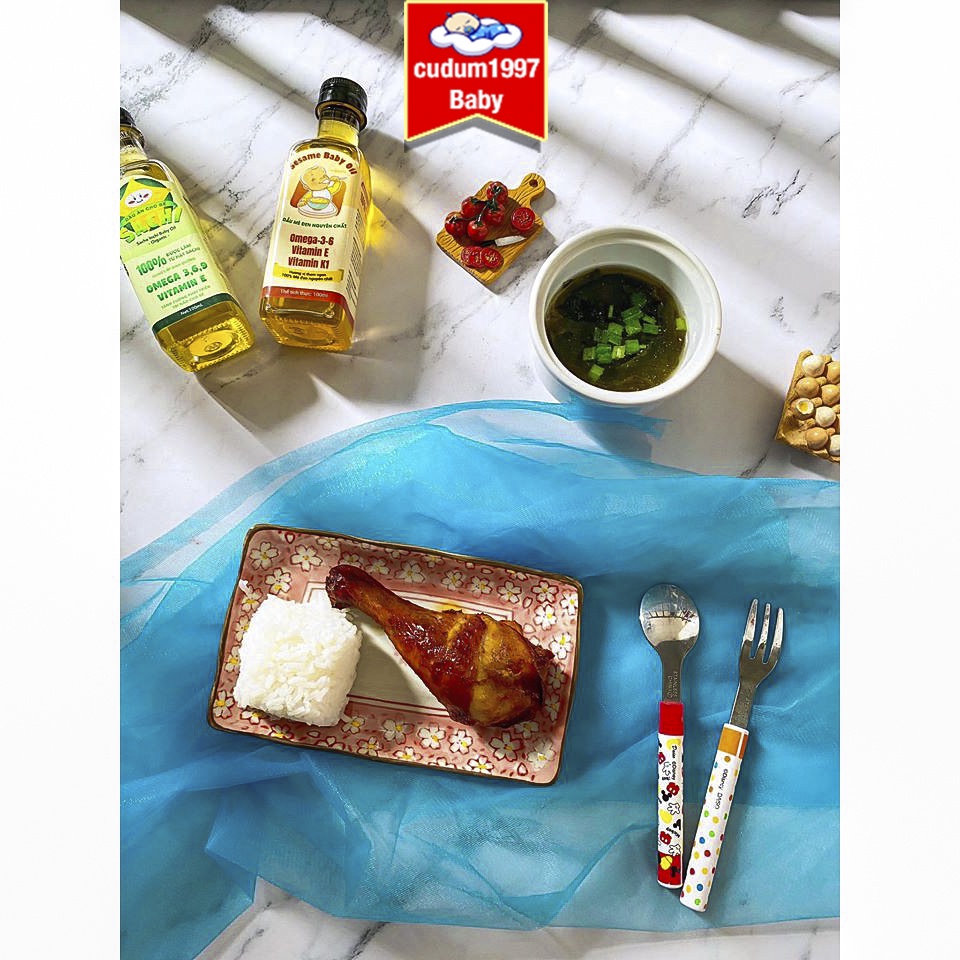 Dầu mè đen, hạnh nhân, óc chó, sachi ,hạt chia, hạnh nhân  cho bé ăn dặm từ 6 tháng tuổi- Cs Baby