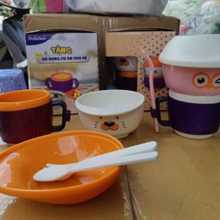 Bộ chén ăn dặm cho bé