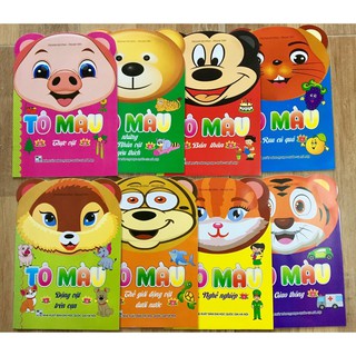 Set 8 Cuôn Tô Màu Cho bé