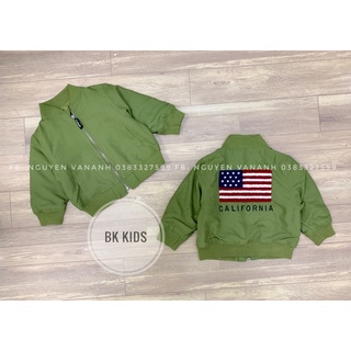 Áo Bomber Calofonia dư sịn đét cho bé
