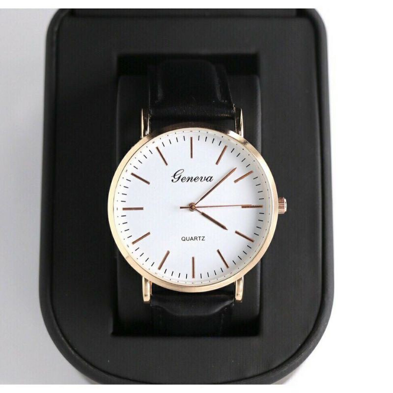 Đồng hồ nam nữGeneva dây da Hàn Quốc | BigBuy360 - bigbuy360.vn