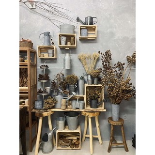 Xô thiếc gân dáng cao