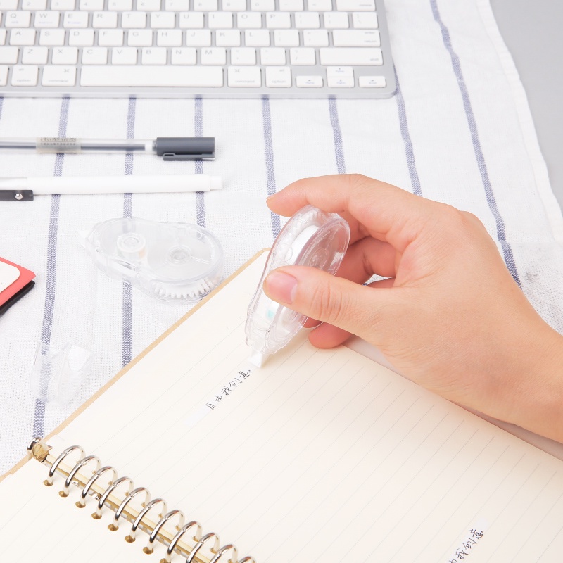 Bút Xóa Kéo Đơn Giản Trong Suốt Cỡ Lớn 20m * 5mm