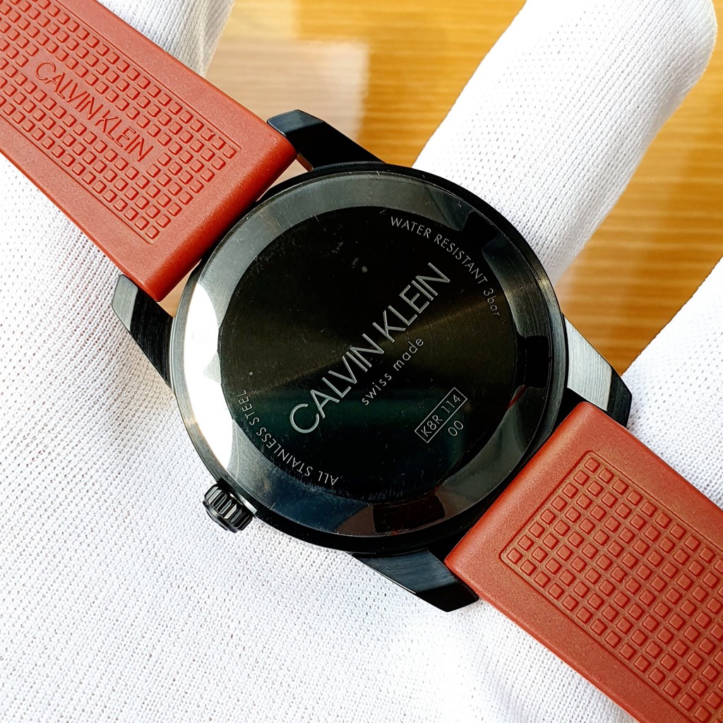 Đồng hồ nam CALVIN KLEIN Evidence Red Dial Men’s Watch - Model : K8R114UP