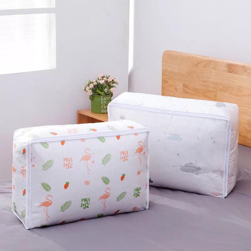 Túi đựng chăn màn quần áo đa năng size lớn 50x36x20cm chống nước,chống ẩm siêu tiện dụng