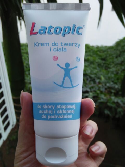 [Hàng balan chính hãng] kem dưỡng ẩm cho bé Latopic 75ml dành cho trẻ sơ sinh