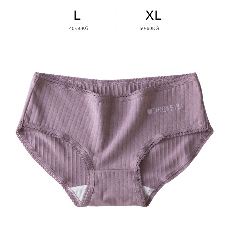 Quần lót nữ cotton cao cấp viền ren kháng khuẩn siêu đẹp QL42 | BigBuy360 - bigbuy360.vn