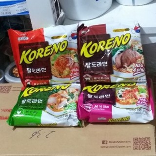 Mỳ Hàn Quốc Koreno 1kg đủ vị