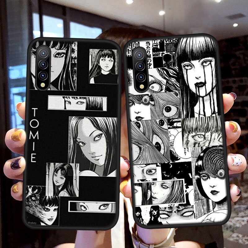 Ốp Điện Thoại Họa Tiết Truyện Tranh junji ito Tomie CA40 Cho Samsung Galaxy S21S S21 Ultra Plus Fe A72 A32 A22