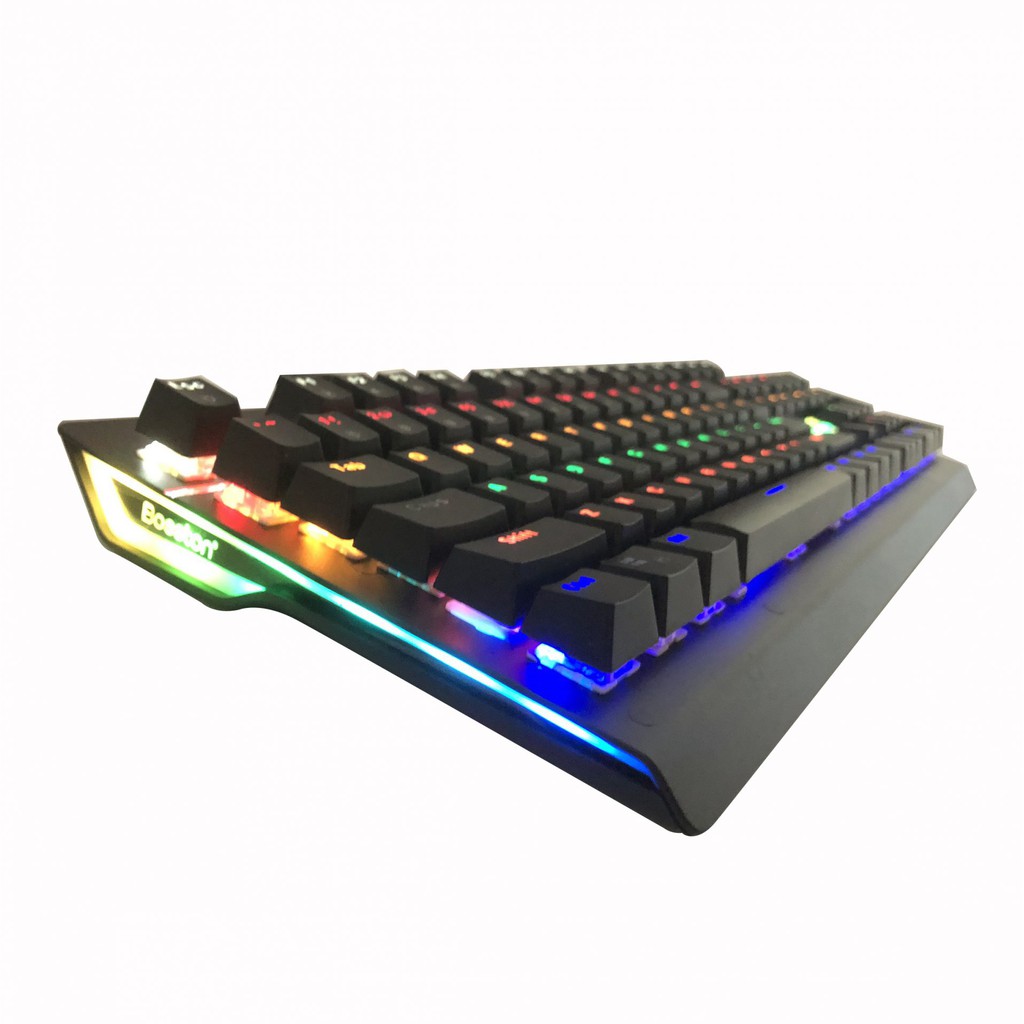 Phím cơ game Bosston MK918 led RGB hãng phân phối