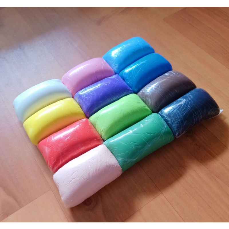 Đất sét tự khô có màu  100g đất nặng