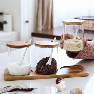 Hộp đựng gia vị, nguyên liệu làm bếp, quán ăn