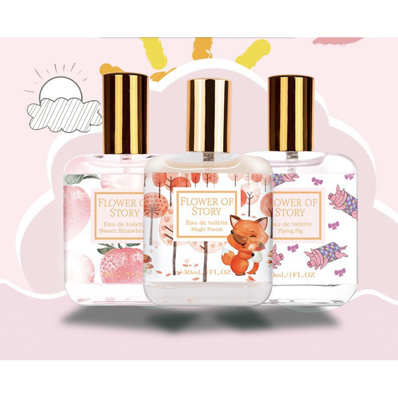 Nước hoa Xịt Thơm Toàn Thân Body Mist Flower Of Story 30ml nội địa Trung